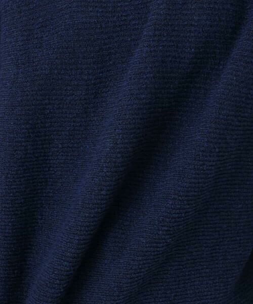 MK MICHEL KLEIN / エムケーミッシェルクラン ニット・セーター | シャドーボーダー調ドルマンニット/洗える | 詳細25