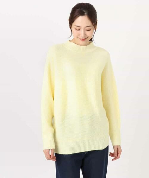 MK MICHEL KLEIN / エムケーミッシェルクラン ニット・セーター | シャドーボーダー調ドルマンニット/洗える | 詳細28