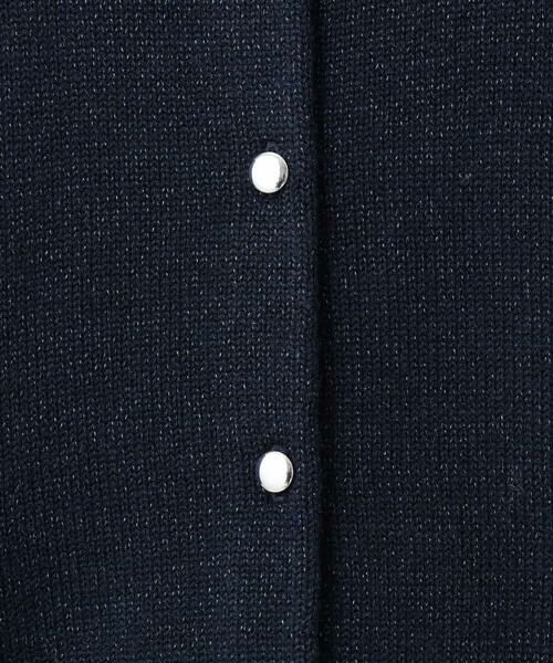 MK MICHEL KLEIN / エムケーミッシェルクラン カーディガン・ボレロ | キラキラ ラメニットカーディガン/洗える | 詳細1