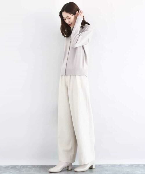 MK MICHEL KLEIN / エムケーミッシェルクラン カーディガン・ボレロ | キラキラ ラメニットカーディガン/洗える | 詳細15