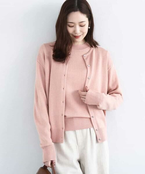 MK MICHEL KLEIN / エムケーミッシェルクラン カーディガン・ボレロ | キラキラ ラメニットカーディガン/洗える | 詳細16