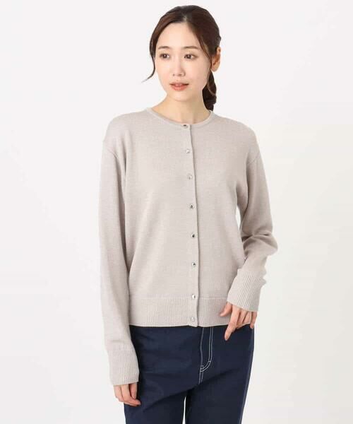 MK MICHEL KLEIN / エムケーミッシェルクラン カーディガン・ボレロ | キラキラ ラメニットカーディガン/洗える | 詳細27