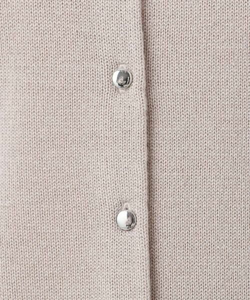 MK MICHEL KLEIN / エムケーミッシェルクラン カーディガン・ボレロ | キラキラ ラメニットカーディガン/洗える | 詳細28