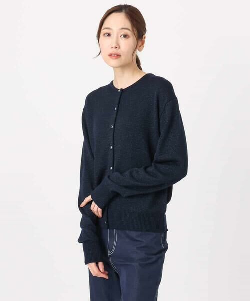 MK MICHEL KLEIN / エムケーミッシェルクラン カーディガン・ボレロ | キラキラ ラメニットカーディガン/洗える | 詳細29