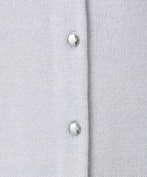 MK MICHEL KLEIN / エムケーミッシェルクラン カーディガン・ボレロ | キラキラ ラメニットカーディガン/洗える | 詳細3