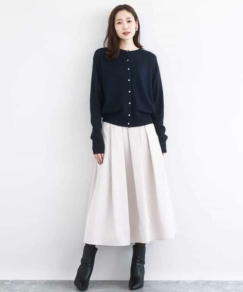 MK MICHEL KLEIN / エムケーミッシェルクラン カーディガン・ボレロ | キラキラ ラメニットカーディガン/洗える | 詳細5