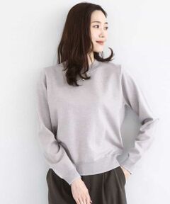 MK MICHEL KLEIN / エムケーミッシェルクラン ニット・セーター | モックネックニット/洗える