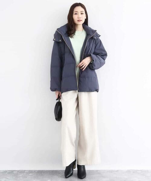 MK MICHEL KLEIN / エムケーミッシェルクラン ニット・セーター | モックネックニット/洗える | 詳細13