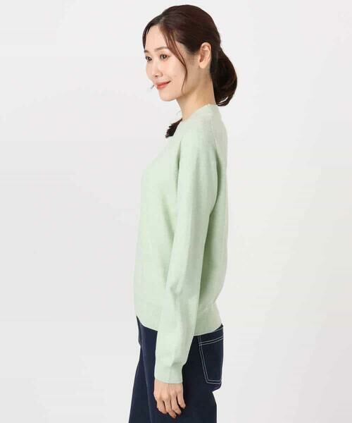 MK MICHEL KLEIN / エムケーミッシェルクラン ニット・セーター | モックネックニット/洗える | 詳細16