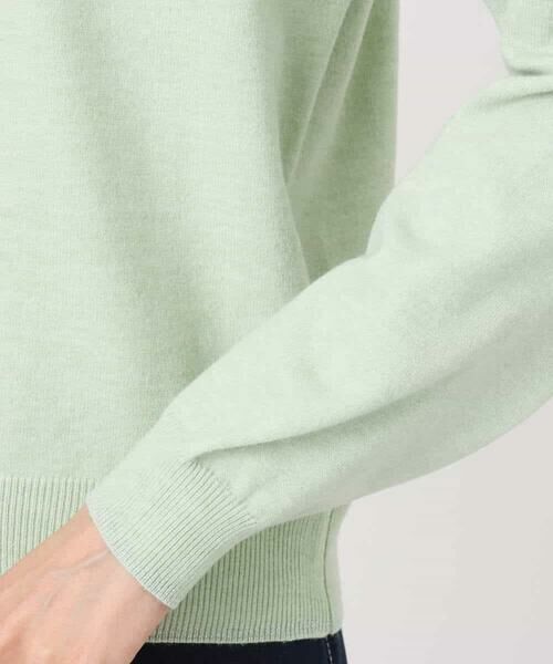 MK MICHEL KLEIN / エムケーミッシェルクラン ニット・セーター | モックネックニット/洗える | 詳細19