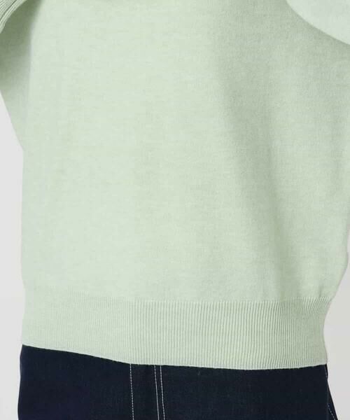 MK MICHEL KLEIN / エムケーミッシェルクラン ニット・セーター | モックネックニット/洗える | 詳細21