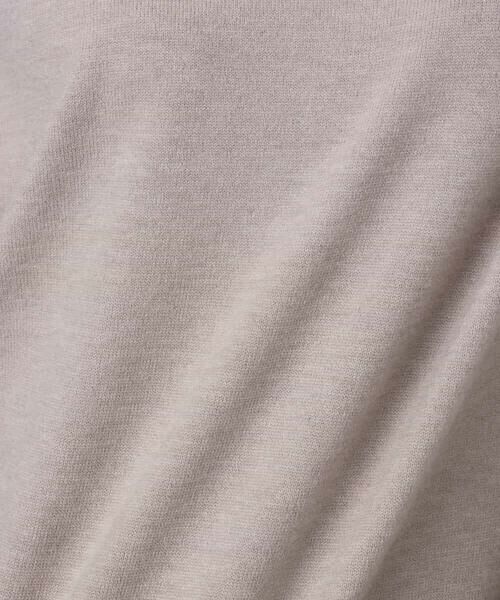 MK MICHEL KLEIN / エムケーミッシェルクラン ニット・セーター | モックネックニット/洗える | 詳細28