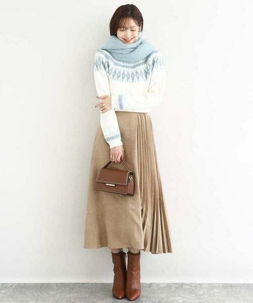 MK MICHEL KLEIN / エムケーミッシェルクラン マフラー・ショール・スヌード・ストール | モチモチストール/洗える | 詳細8