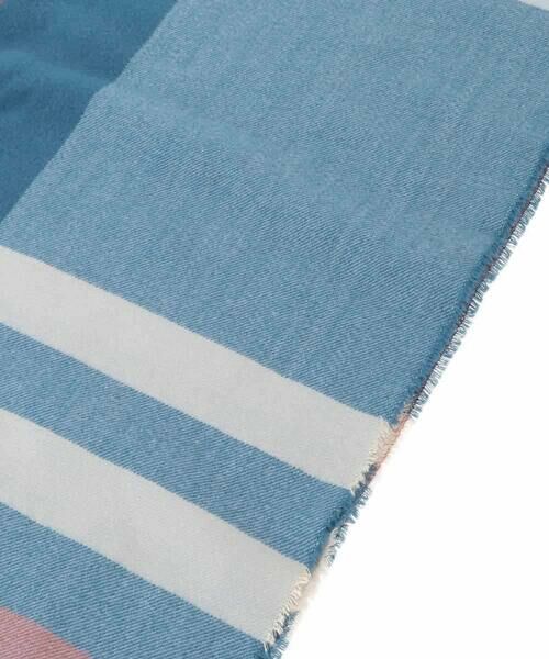 MK MICHEL KLEIN / エムケーミッシェルクラン マフラー・ショール・スヌード・ストール | 大判チェック柄ストール/洗える | 詳細4