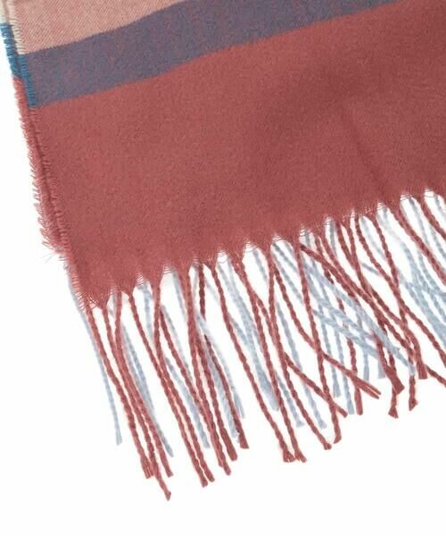 MK MICHEL KLEIN / エムケーミッシェルクラン マフラー・ショール・スヌード・ストール | 大判チェック柄ストール/洗える | 詳細5