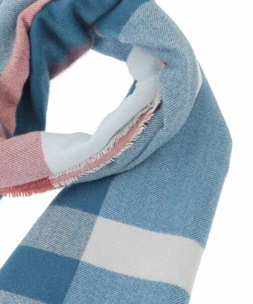 MK MICHEL KLEIN / エムケーミッシェルクラン マフラー・ショール・スヌード・ストール | 大判チェック柄ストール/洗える | 詳細6