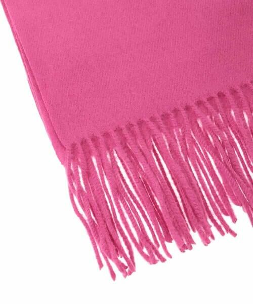 MK MICHEL KLEIN / エムケーミッシェルクラン マフラー・ショール・スヌード・ストール | 大判無地ストール/洗える | 詳細4