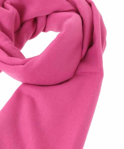 MK MICHEL KLEIN / エムケーミッシェルクラン マフラー・ショール・スヌード・ストール | 大判無地ストール/洗える | 詳細5