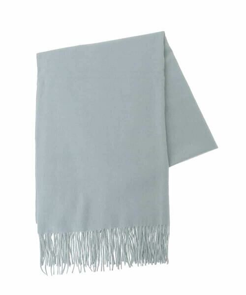 MK MICHEL KLEIN / エムケーミッシェルクラン マフラー・ショール・スヌード・ストール | 大判無地ストール/洗える | 詳細7