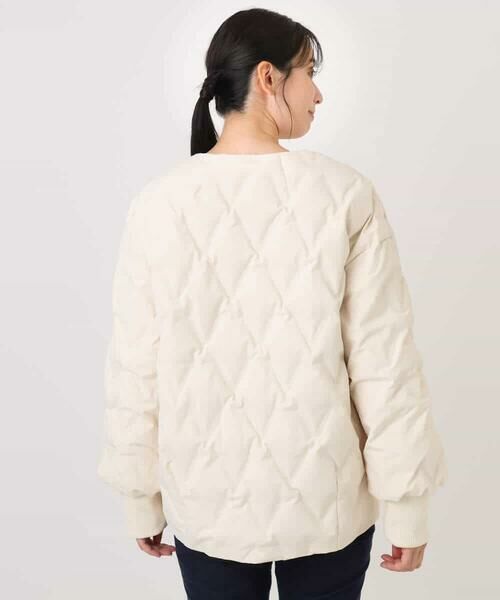 MK MICHEL KLEIN / エムケーミッシェルクラン ダウンジャケット・ベスト | ノーカラーミドル丈ダウンコート | 詳細11