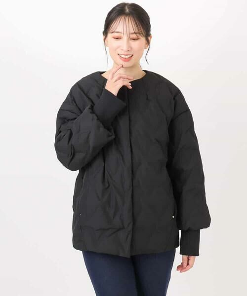 MK MICHEL KLEIN / エムケーミッシェルクラン ダウンジャケット・ベスト | ノーカラーミドル丈ダウンコート | 詳細18