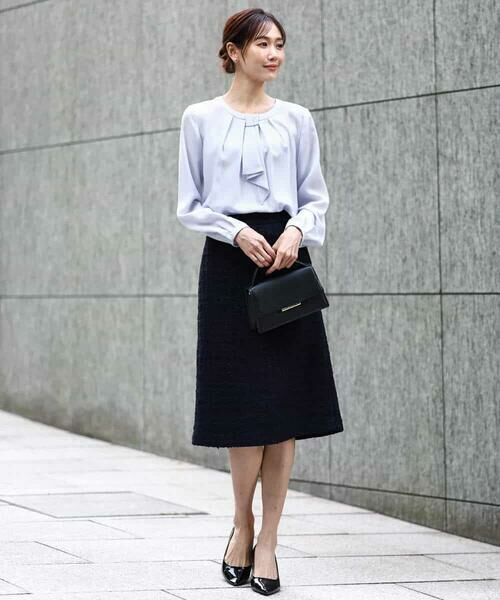 MK MICHEL KLEIN / エムケーミッシェルクラン シャツ・ブラウス | マルチwayボウタイブラウス/洗える | 詳細18