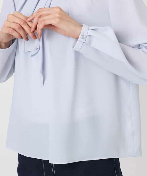 MK MICHEL KLEIN / エムケーミッシェルクラン シャツ・ブラウス | マルチwayボウタイブラウス/洗える | 詳細30