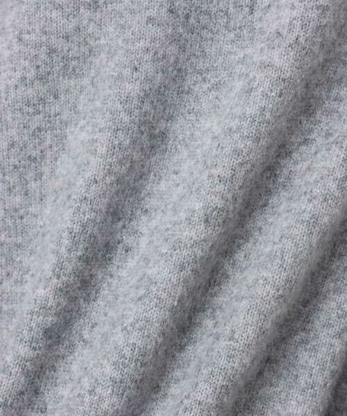 MK MICHEL KLEIN / エムケーミッシェルクラン ニット・セーター | クロップド丈ニットフーディー/洗える | 詳細20