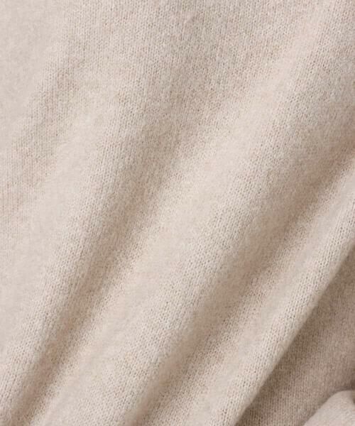 MK MICHEL KLEIN / エムケーミッシェルクラン ニット・セーター | クロップド丈ニットフーディー/洗える | 詳細24