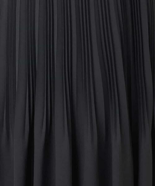 MK MICHEL KLEIN / エムケーミッシェルクラン ミニ・ひざ丈スカート | リバーシブルシフォンプリーツスカート/洗える | 詳細22