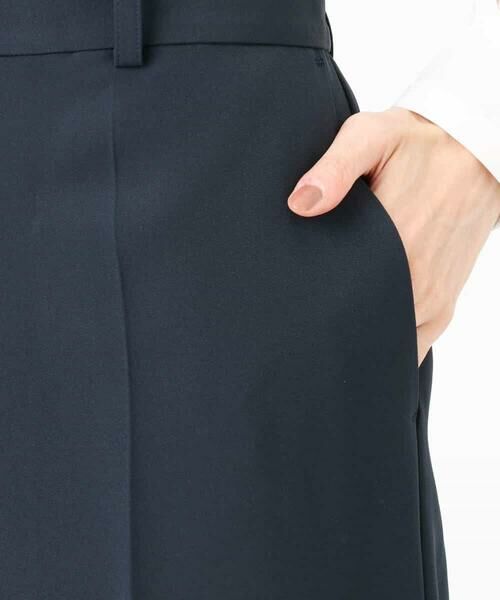 MK MICHEL KLEIN / エムケーミッシェルクラン チノ・ワークパンツ | ダブルクロス セミワイドパンツ/セットアップ対応/洗える | 詳細20