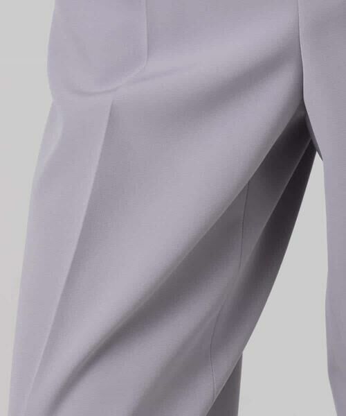 MK MICHEL KLEIN / エムケーミッシェルクラン チノ・ワークパンツ | ダブルクロス セミワイドパンツ/セットアップ対応/洗える | 詳細24