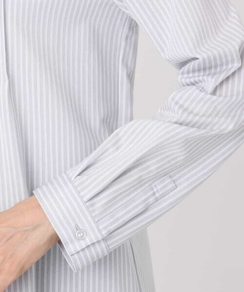 MK MICHEL KLEIN / エムケーミッシェルクラン シャツ・ブラウス | ストレッチジャージシャツ/洗える | 詳細18