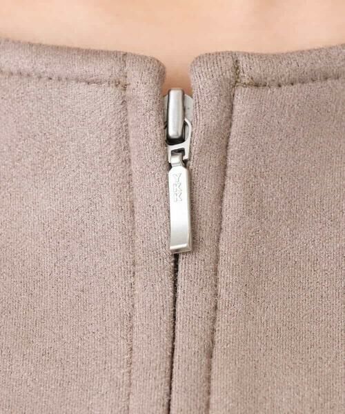 MK MICHEL KLEIN / エムケーミッシェルクラン その他アウター | フェイクスウェードショートブルゾン/洗える | 詳細13