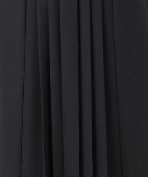 MK MICHEL KLEIN / エムケーミッシェルクラン ロング・マキシ丈ワンピース | サテンジョーゼット プリーツワンピース/洗える | 詳細28