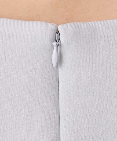 MK MICHEL KLEIN / エムケーミッシェルクラン ロング・マキシ丈ワンピース | スムースダンボール タックワンピース/洗える | 詳細20