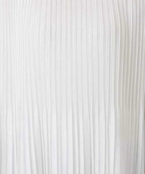 MK MICHEL KLEIN / エムケーミッシェルクラン シャツ・ブラウス | プリーツデザインブラウス/洗える | 詳細24