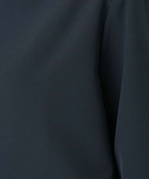 MK MICHEL KLEIN / エムケーミッシェルクラン ノーカラージャケット | ダブルクロス テントラインノーカラージャケット/セットアップ対応/防シワ/ストレッチ/洗える | 詳細20