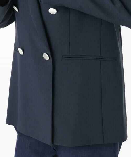 MK MICHEL KLEIN / エムケーミッシェルクラン テーラードジャケット | ダブルブレストジャケット/洗える | 詳細22