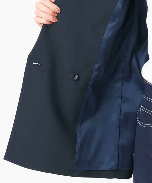MK MICHEL KLEIN / エムケーミッシェルクラン テーラードジャケット | ダブルブレストジャケット/洗える | 詳細25