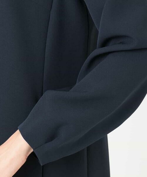 MK MICHEL KLEIN / エムケーミッシェルクラン ロング・マキシ丈ワンピース | レース衿付きサックワンピース/防シワ/洗える | 詳細19