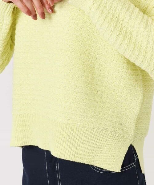 MK MICHEL KLEIN / エムケーミッシェルクラン ニット・セーター | ツィーディーVネックニット/洗える | 詳細17