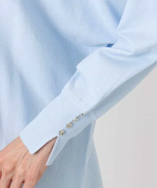 MK MICHEL KLEIN / エムケーミッシェルクラン ニット・セーター | ドルマンスリーブニット/洗える | 詳細14