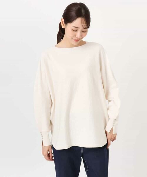 MK MICHEL KLEIN / エムケーミッシェルクラン ニット・セーター | ドルマンスリーブニット/洗える | 詳細19