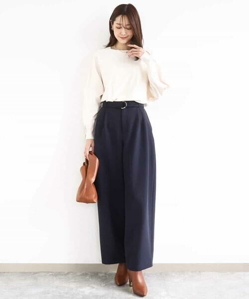 MK MICHEL KLEIN / エムケーミッシェルクラン ニット・セーター | ドルマンスリーブニット/洗える | 詳細27