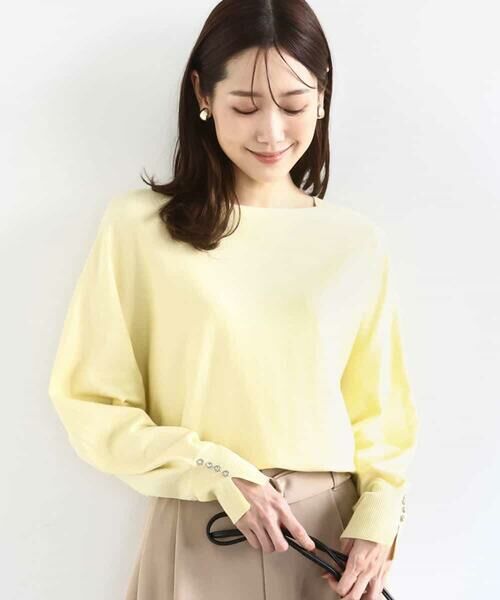 MK MICHEL KLEIN / エムケーミッシェルクラン ニット・セーター | ドルマンスリーブニット/洗える | 詳細29