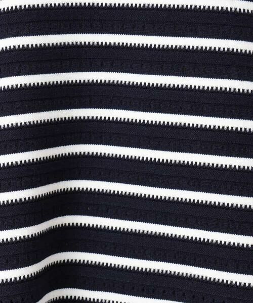 MK MICHEL KLEIN / エムケーミッシェルクラン ニット・セーター | 柄編みボーダーニット | 詳細18