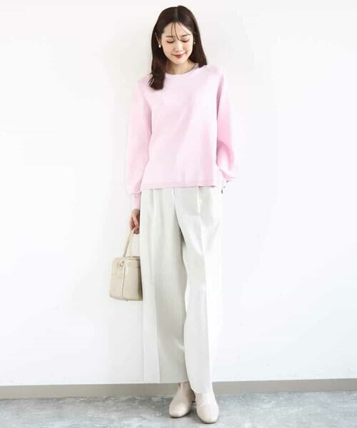 MK MICHEL KLEIN / エムケーミッシェルクラン ニット・セーター | 配色デザインニット/洗える | 詳細19