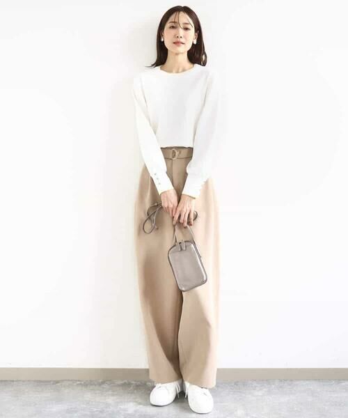 MK MICHEL KLEIN / エムケーミッシェルクラン ニット・セーター | 配色デザインニット/洗える | 詳細2