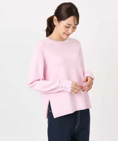 MK MICHEL KLEIN / エムケーミッシェルクラン ニット・セーター | 配色デザインニット/洗える | 詳細24